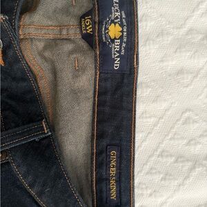 Lucky Brand Women's Dark Blue High Rise Jeans